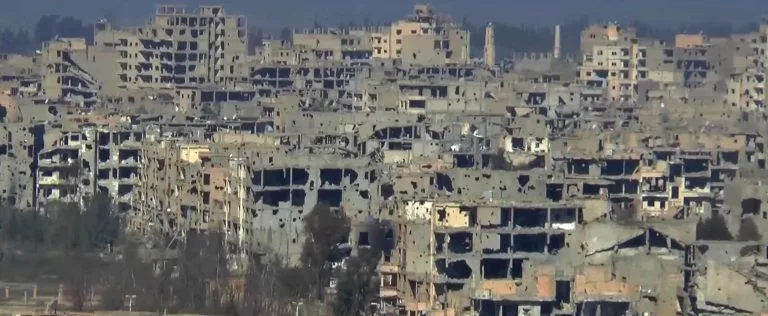 A guerra en Siria