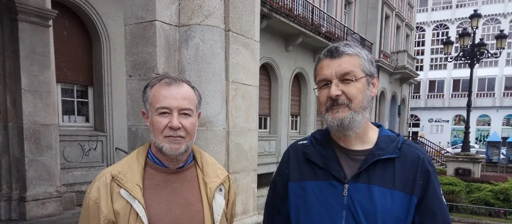 Protesta onte, diante do Concello, da Plataforma na Defensa dos Servizos Públicos.