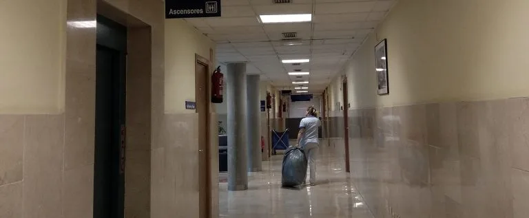 O hospital Álvaro Cunqueiro en Vigo.