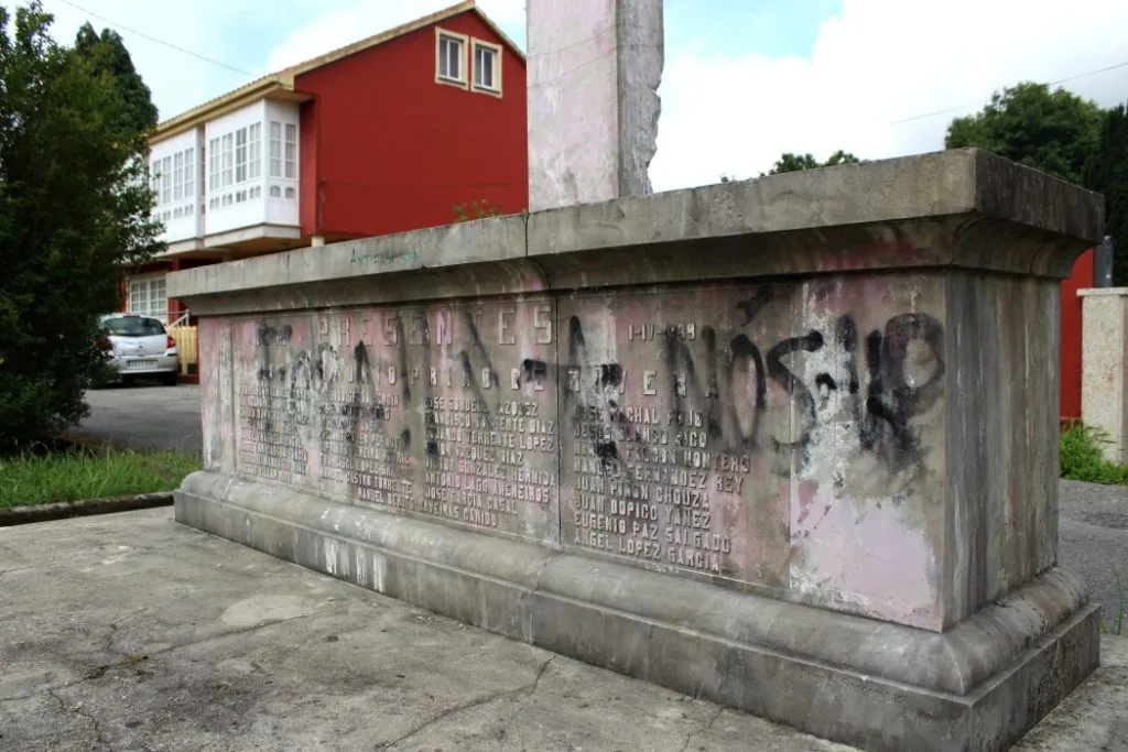 memoria histórica, memoria discreta, Neda, franquismo, simboloxía